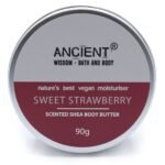 Ancient Wisdom Sweet Strawberry Scented Shea Body Butter 90g