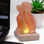Ancient Wisdom Dog Shaped Multicolour USB Himalayan Salt Lamp - Image 2