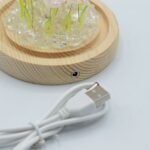 Ancient Wisdom LED Floral Glow Garden Dome Light – 10 Pink Roses - Image 4