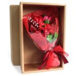 Ancient Wisdom Boxed Hand Soap Red Flower Bouquet