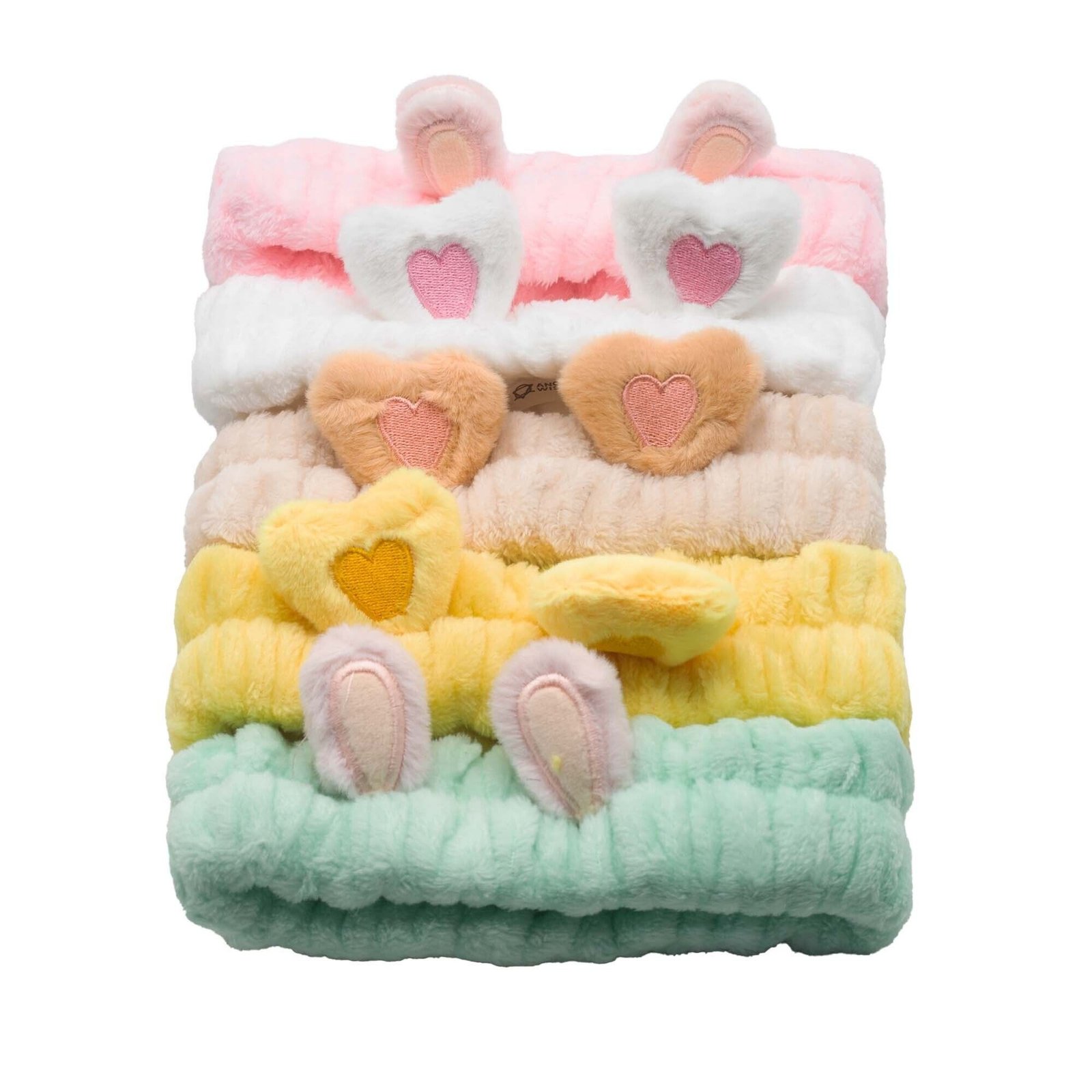bG9jYWw6Ly9tZWRpYS8xUi9HRC82MFIzMEMxSjZDVEtHRDFSL2YyYThjOGVlLmpwZw.jpg Ancient Wisdom Cute Makeup Headbands - Hearts & Ears (Assorted) - Image 1