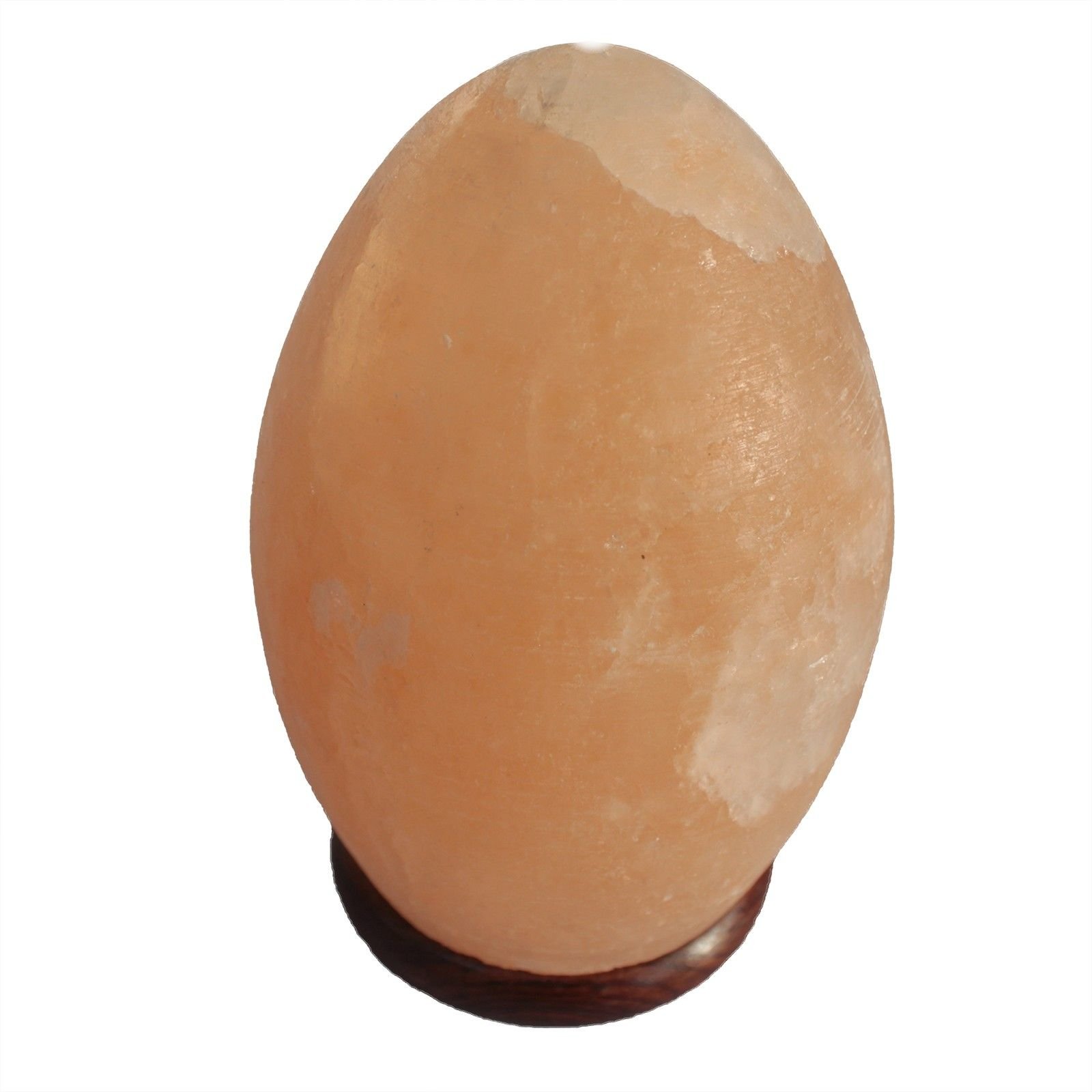 bG9jYWw6Ly9tZWRpYS8xUy80RC82MFIzMEMxSDY4UzM0RDFTL2MwOTkzNmZkLmpwZWc.jpg Ancient Wisdom Himalayan Salt Wooden Base Egg Shaped Lamp - Image 1
