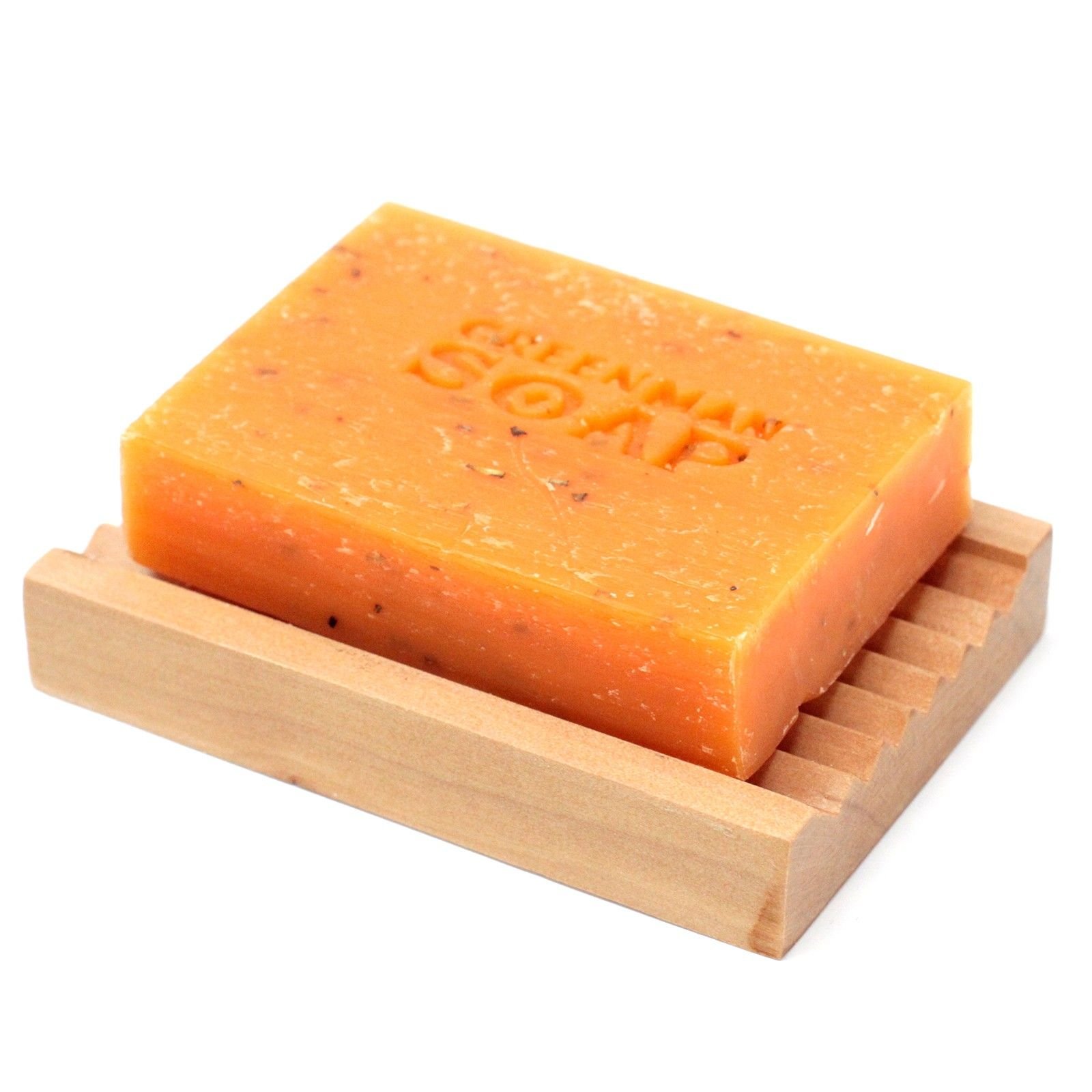 bG9jYWw6Ly9tZWRpYS8xUy80RS82MFIzMEMxRzZNUzM0RTFTL2Y1YWU2ZmI5LmpwZWc.jpg Ancient Wisdom Moroccan Argan Greenman Soap Slice 100g - Image 1