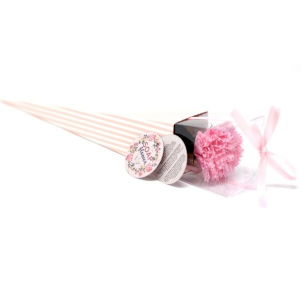 Ancient Wisdom Single Medium Carnation Soap Flower