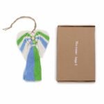Ancient Wisdom Macrame Indonesian Cotton Earth Guardian Angel + Gift Box - Image 4