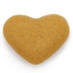 Ancient Wisdom Konjac Heart Sponge - Peach