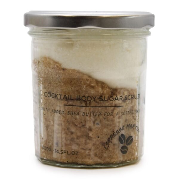Ancient Wisdom Fragranced Espresso Martini Sugar Body Scrub 300g