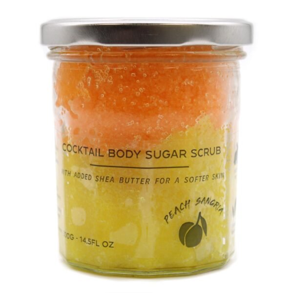 Ancient Wisdom Fragranced Peach Sangria Sugar Body Scrub 300g