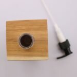 Ancient Wisdom Natural Teakwood Square Soap Dispenser - Image 7