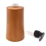 Ancient Wisdom Natural Teakwood Taper Soap Dispenser - Image 7