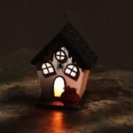 Ancient Wisdom Spooky Spider Pumpkin Halloween House LED Decoration - Image 2