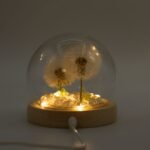 Ancient Wisdom LED Floral Glow Garden Dome Light – 2 Dandelions - Image 3