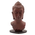 Ancient Wisdom Molton Lava Buddha Bust Lamp – Oval Stand