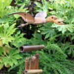 Ancient Wisdom Handcrafted Coconut Duck Wind Chime