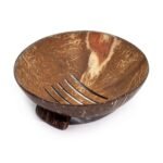 Ancient Wisdom Round 11cm Natural Coconut Soap Dish - Image 8