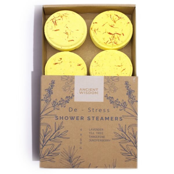 Ancient Wisdom Zen Shower Steamers De-Stress Therapy Wellness Gift Set