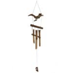 Ancient Wisdom Handcrafted Coconut Duck Wind Chime - Image 3