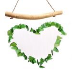 Ancient Wisdom Green Love Heart Design Wind Chime - Image 4