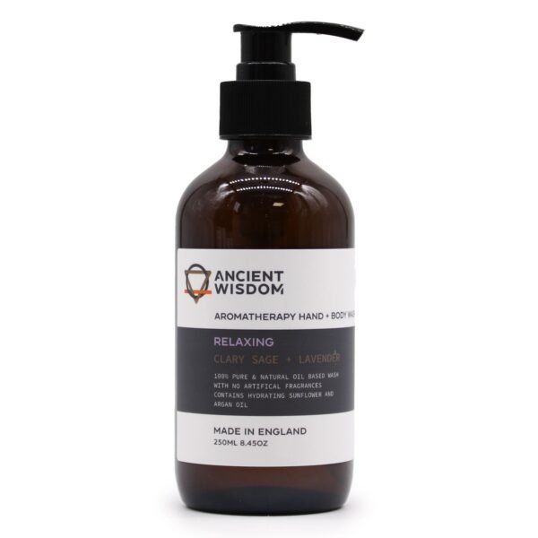 Ancient Wisdom Relaxing Clary Sage & Lavender Hand & Body Wash 250ml