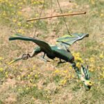 Ancient Wisdom Green Coconut Dragon Mobile 37cm - Image 4