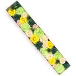 Ancient Wisdom Soap Yellow & Greens Spring Celebrations Flowers Extra Long Gift Box