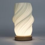 Ancient Wisdom Cloud Twisted New Wave USB Lamp - Image 3