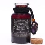 Ancient Witch Bath Spell Potion & Amethyst Crystal Amulet - Seduction - Image 2