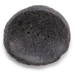 Ancient Wisdom River Stone Round Natural Soap Dish - Image 2