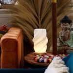 Ancient Wisdom Cloud Twisted New Wave USB Lamp - Image 2