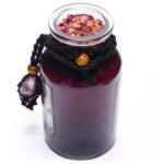Ancient Witch Bath Spell Potion & Amethyst Crystal Amulet - Seduction - Image 3