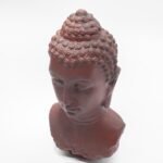 Ancient Wisdom Molton Lava Buddha Bust Lamp – Oval Stand - Image 6