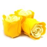 Ancient Wisdom Set of 3 Soap Flower Yellow Spring Roses Heart Box - Image 2