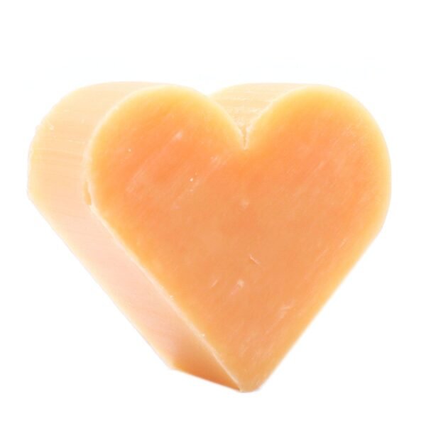 Ancient Wisdom Orange & Warm Ginger Heart Shaped Guest Soap (10 Pack)