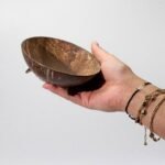 Ancient Wisdom Round 11cm Natural Coconut Soap Dish - Image 6