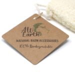 Ancient Wisdom Natural 5" Loofah Scrub On Rope - Image 2