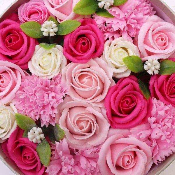 Ancient Wisdom Soap Pink Flowers Baby Blessings Round Box