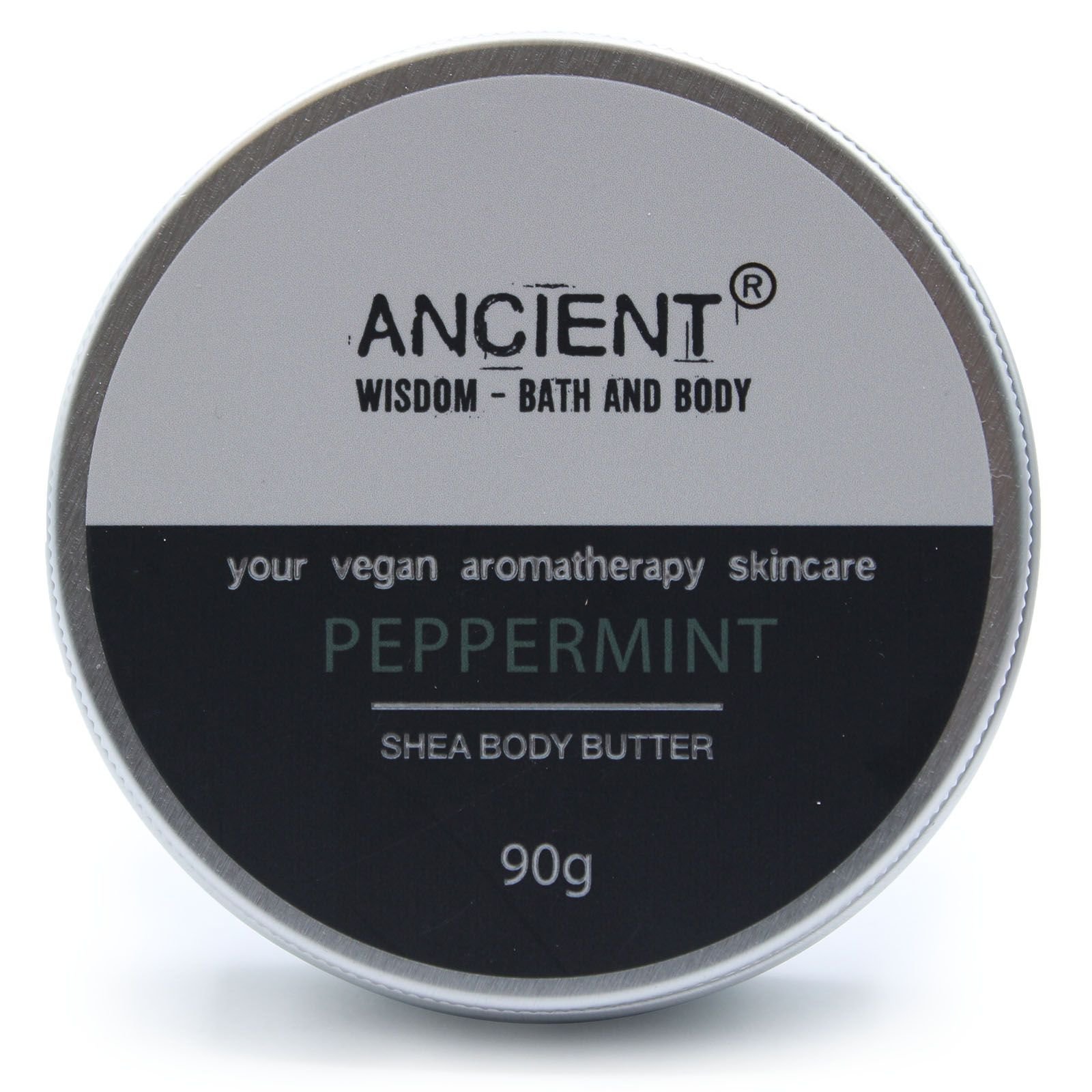 bG9jYWw6Ly9tZWRpYS9ITi8wRC82MFIzMEMxRzZSU0swREhOL2FiNWFkNDRmLmpwZWc.jpg Ancient Wisdom Aromatherapy Peppermint Shea Body Butter 90g - Image 1