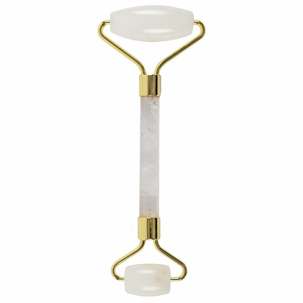 bG9jYWw6Ly9tZWRpYS9ITi9HQy82MFIzMEMxRzZNVzNHQ0hOL2JlYTRhNzk2LmpwZWc.jpg Ancient Wisdom Gemstone Face Roller - Rock Quartz - Image 1