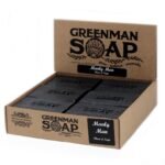 Ancient Wisdom Manly Man Greenman Soap Slice 100g - Image 3
