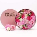 Ancient Wisdom Soap Pink Flowers Baby Blessings Round Box - Image 4