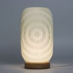 Ancient Wisdom Modern Twisted New Wave USB Lamp - Image 3