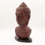 Ancient Wisdom Molton Lava Buddha Bust Lamp – Oval Stand - Image 7