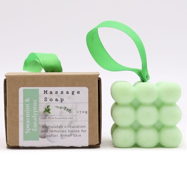 Ancient Wisdom Spearmint & Eucalyptus Boxed Single Massage Soaps