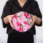 Ancient Wisdom Soap Pink Flowers Baby Blessings Round Box - Image 2