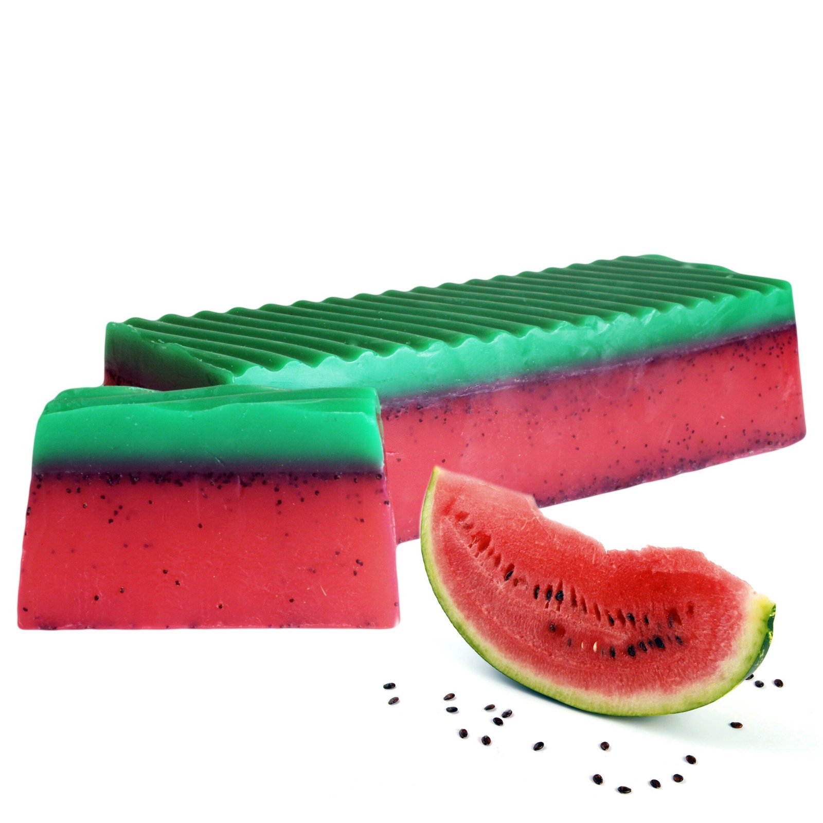 bG9jYWw6Ly9tZWRpYS9IUS84Qy82MFIzMEMxRzZHUzM4Q0hRLzdlYzI4ZTdiLmpwZWc.jpg Ancient Wisdom Tropical Paradise Soap Loaf - Watermelon - Image 1