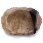 Ancient Wisdom Brown & Black Petrified Wood Soap Dish - Image 5