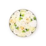 Ancient Wisdom Soap White & Ivory Flowers Wedding Blessings Round Box - Image 5