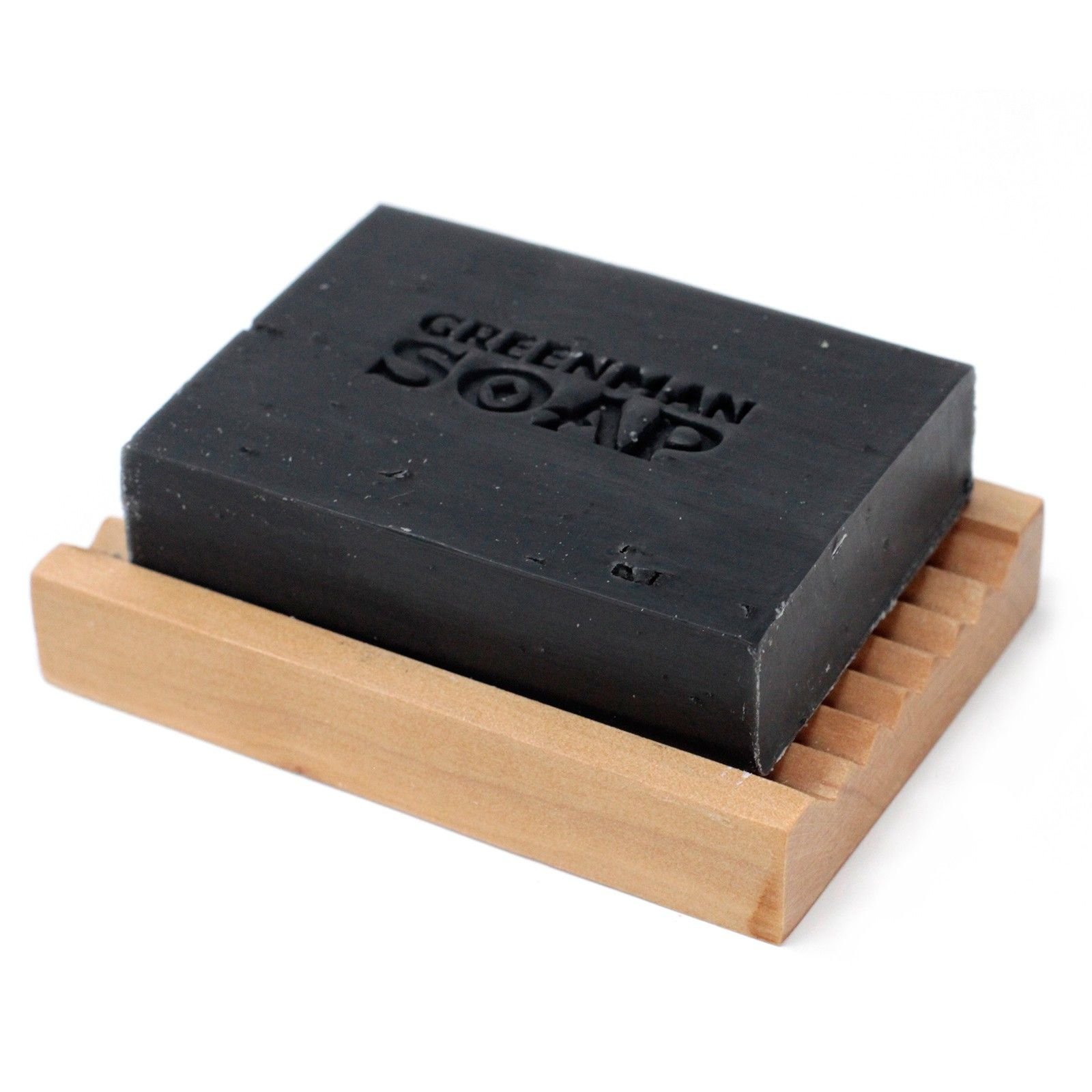 bG9jYWw6Ly9tZWRpYS9IUy80RC82MFIzMEMxRzZNUzM0REhTLzNmZjMyYmQzLmpwZWc.jpg Ancient Wisdom Manly Man Greenman Soap Slice 100g - Image 1