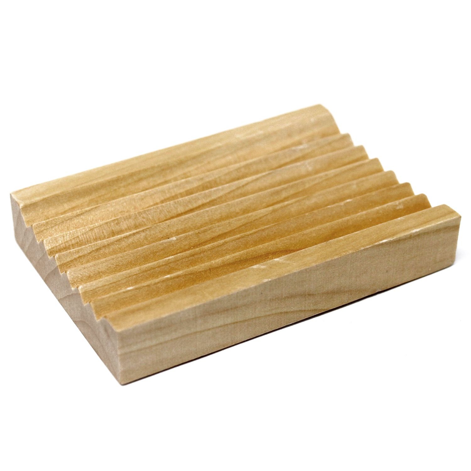 bG9jYWw6Ly9tZWRpYS9IUy8yQy82MFIzMEMxRzZNV0syQ0hTLzhmNGYxYmFjLmpwZWc.jpg Ancient Wisdom Groovy Design Hemu Wood Soap Dish - Image 1