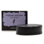 Ancient Wisdom Lavender Charcoal Soap Bar 85g - Image 2